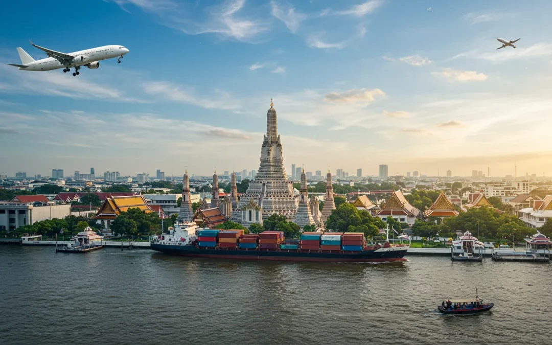 Guangzhou to Bangkok, Thailand – Door-to-Door